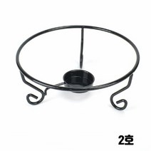 알코올 피자팬용 알콜스탠드 고체연료용 워머 2호, 색상:[색상]본상품, 단품