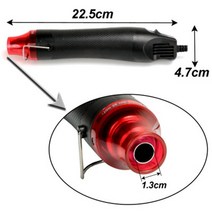 힛툴 타이거열풍기 1pc EUUS 220110V 전기 핫 에어 건히트건 지원 시트 포함 DIY 도구 pistola de calor 도, 02 US_01 Black