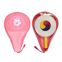 솜솜이 동동소고 핑크 리듬 박자 사물놀이 음악 초등 세트 뭉스 준비물, 쿠팡 본상품선택