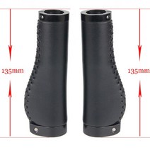 산악 자전거 핸들 바 커버 레트로 사이클 기계 디자인 범용 Mtb 그립, 02 Black
