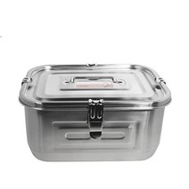 키친아트 이지 올스텐 사각 김치통 앤 밀폐용기, 4.8L, 1개