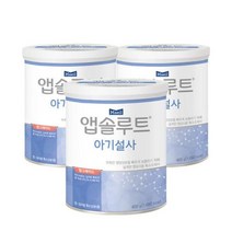 앱솔루트 NEW 아기설사 400g 3캔, 단일옵션