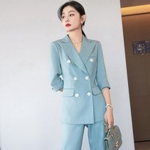 여성 정장 면접 슬림핏 빅사이즈 나혜진 의상 우영우 김남주 김혜수 투피스 수트 옷 세트 셋업 서현진 여자 트위드 변호사