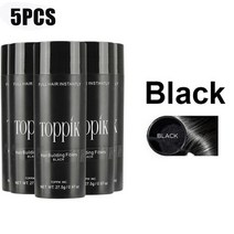 흑채 토픽 Toppik 27.5g 5개 대용량 /빠른 배송은 판매자(미시사가) 선택해주세요, 1번 블랙 27.5g