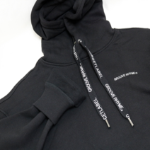 긴팔 안감 기모 블랙 S-XL 남녀공용 겨울 후드티 커플룩 오버핏