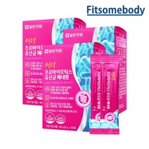 일양약품 이너 신프로바이오틱스 여성 질유래유산균 가루 3박스, 30포