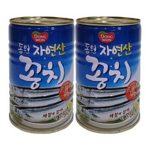 동원에프앤비 동원 꽁치 통조림 400g X 2개 꽁치캔