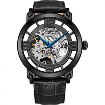 Stuhrling Original 남성 오리지널 스켈레톤 시계 자동식 자동 딩 드레스 윈체스터 44 엘리트 기계식 명품