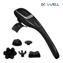닥터웰 프리미엄 무선 충전식 핸디 안마기 DR-2021 블랙