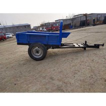 경운기트레일러 농업용 추레라 적재함 관리기 운반차, 맞춤형 소형 80x60