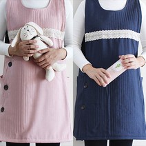 데일리 누비앞치마(2color), 색상:네이비