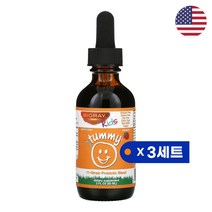 Bioray 바이오레이 키즈 유산균 NDF Tummy 라즈베리 액상 60ml 3세트 영유아 아기 어린이