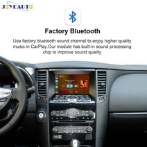 안드로이드올인원 JoyeAuto 무선 애플 카플레이 안드로이드 오토 인피니티 FX35 EX35 G35 EX25 FX50 QX70 Q70 인터페이스 미러 링크 iOS16, [02] QX70 Q70 Low, 02 QX70 Q70 Low