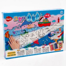 제이엘 아이와그렸다지웠다세트 물펜 워터 북 색칠 놀이 하기 공부 브러쉬 핑크퐁 04596-045965ea, jl365mall 본상품선택