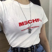 면반팔티셔츠 20 년 맟춤제작 MSCHF 화이트 플라워 프린팅 슬림 t셔츠 770264395