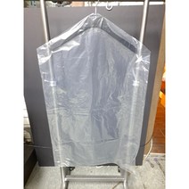 PE원피스커버 행거폴리백 옷걸이 폴리백(55X120) 100장, 55X120