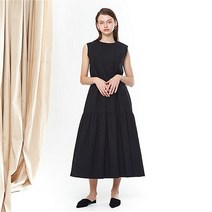 [디바이디그낙] Shirring Sleeveless Long One-piece_ W01OP