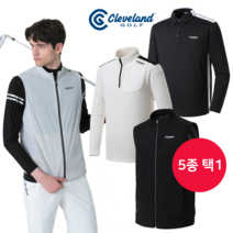 클리브랜드골프 균일 클리브랜드골프 남성 골프 조끼 티셔츠 5종 택1/골프웨어_CG2302101