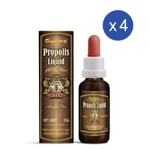탑라이프 프로폴리스 리퀴드 40% 25ml TOP LIFE PROPOLIS LIQUID, 4개