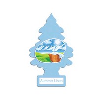 리틀트리 방향제 (섬머린넨) 차량용 종이방향제, 10개, 1개