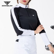 다운블로우 여성 반집업 에어로쿨 긴팔티셔츠 1001W