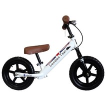 런던택시 킥바이크, 화이트, 47 x 56.5 cm