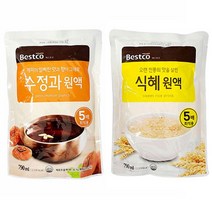 베스트코 식혜원액 수정과원액 5배희석 식혜 수정과