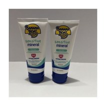 선크림 바나나 보트는 얼굴 SPF 50 + 3온스 2PK를 위한 민감한 자외선 차단 로션을