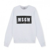 [명품]엠에스지엠 MSGM 박스 로고 맨투맨 티셔츠 2000MM523 200001 01 2000MM52320000101