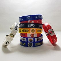 인쇄연구소 해외챔피언스리그 자수 축구팀 손목밴드 스포츠팔찌, FREE