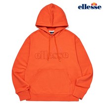 [엘레쎄] 유니 빅로고 후드티 EL3UHTR313_OR