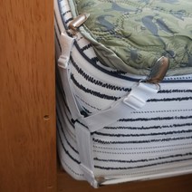 침대 커버 시트 패드 이불 밀림 방지 고정 밴드 집게 홀더 2입, 화이트