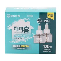 유한 해피홈 리퀴드스마트 리필60일*2 x6개, 단품