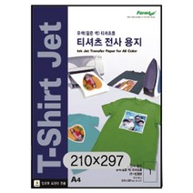 티셔츠전사용지 IT-5389 3매 폼텍, 1개