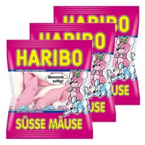 독일직구 하리보 스위트 마우스 토폴리니 돌치 카라멜 곰모스 거기 3봉지 200g, 상세참조, 수량