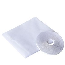 새로운 실내 곤충 플라이 모기 창 스크린 커튼 모기장 문 안티 부엌 홈 프로텍터, 1.3x1.5m, White