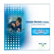 Mettler Toledo Eow 12 Month Extended Warranty for Balances and Moisture Analyzers, 1
