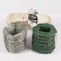 200M가시담장 담벼락까시철제망 가시방범망 철망펜스, 아연도금 1.8mm두께 이중강철와이어 50m