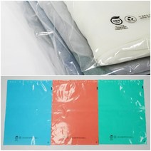 친환경택배봉투 속비닐 재활용비닐 의류폴리백 친환경포장 EL606 환경부인증 100매, 재활용 택배봉투, S(25x35+4), 그린