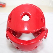 헤드기어 복싱 태권도 머리보호 안전용구 유니섹스 태권도 복싱 컴뱃 아트 헤드 기어 보호 일반 헬멧 피트, 01 빨간_02 M