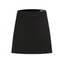 링스 골프 가을 여성 반프리츠 뒷주름 큐롯, 화이트, 1개