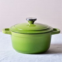 인덕션무쇠주물냄비 무쇠베이비웍 다용도 가정용 3L, 그린/2.6L