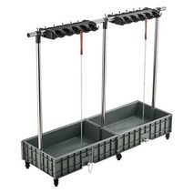 대형물걸레진열대 건조대 업소용 정리함 홀더 선반, 상세 페이지 참고, O