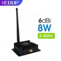 EDUP-WiFi 증폭기 2.4GHz 5.8GHz 무선 신호 부스터 장거리 4W 듀얼 밴드 집 사무실 드론 Wifi 액세서리, 06 2.4G 8W Booster