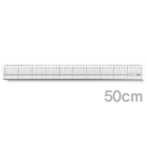 프롬 커팅 안전자 50cm 스틸장착 플라스틱