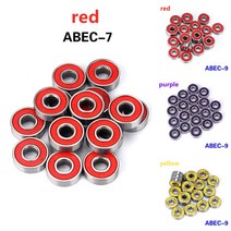전동스케이트보드휠 1* 롤러 스케이트 보드 볼 휠 베어링 ABEC-7/9 608 밀폐형 샤프트 방청 소형 공구
