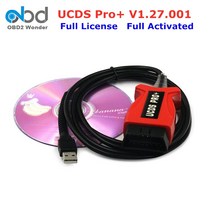 최신 UCDS Pro FOCOM For Ford V1.27.001 OBD2 진단 도구 32 토큰 전체 라이센스 소프트웨어 지원 주행 기록계 수정