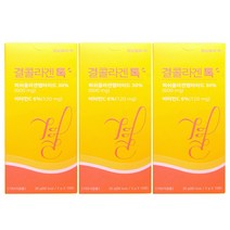 경남제약 저분자콜라겐 결콜라겐 톡 분말 스틱형 2g 30포, 10포, 3개