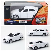 RMZ-시티 1:64 다이트 금속 장난감 스카니아 트럭 자동차 모델 BMW 폭스 바겐 벤스 도요타 포드 SUV 스포츠, 26 Levante-White
