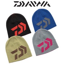 다이와 정품 CA-80021 빅로고 비니모자 겨울낚시모자, 네이비(193996)